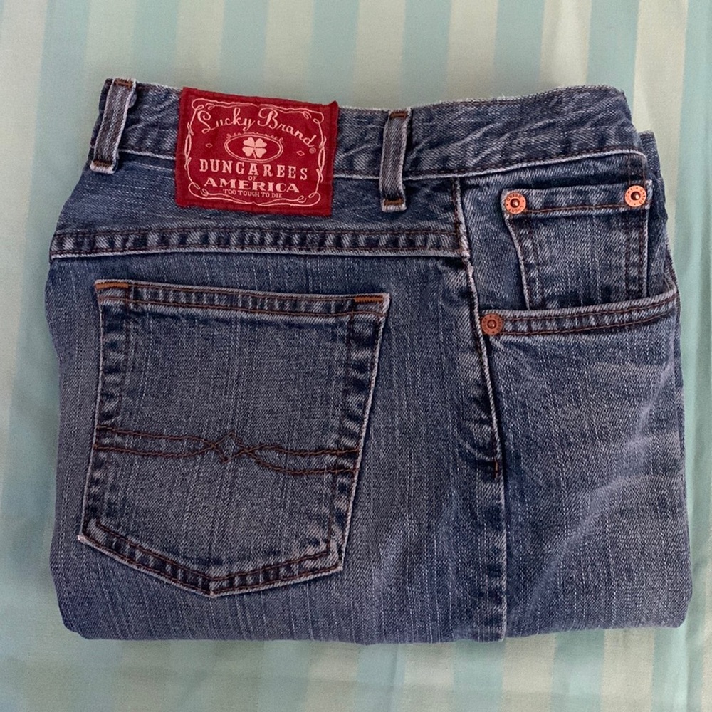 Vintage -Lucky Brand Jeans sz 29 - Picture 3 of 17